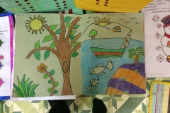 Amrit Jyoti School - Art and Craft Work at Ambawadi 2018