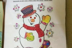 Amrit Jyoti School - Craft work at Ambawadi 2017