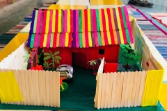 Amrit Jyoti School - Craft work at Ambawadi 2017
