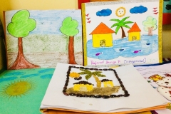 Amrit Jyoti School - Craft work at Ambawadi 2017